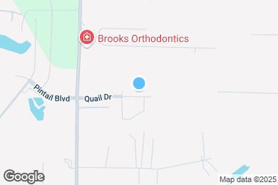 Map image of the property - 3492 Quail Dr