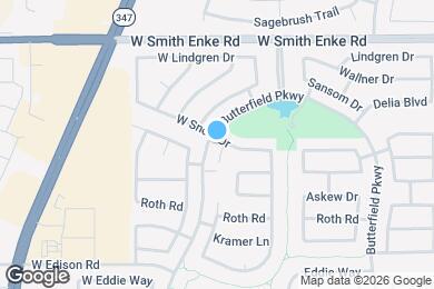 Map image of the property - 20834 N Jones Ct