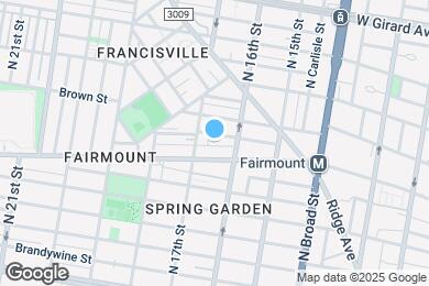 Map image of the property - 1621 Olive St