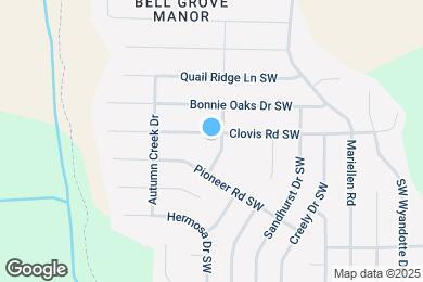 Map image of the property - 2525 Clovis Rd SW