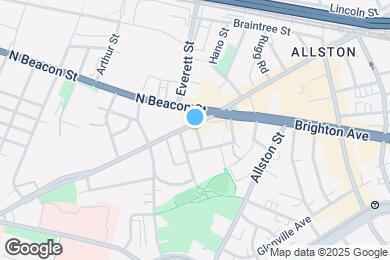 Map image of the property - 13 Barrows St