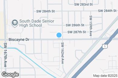 Map image of the property - 16205 SW 288th Ter
