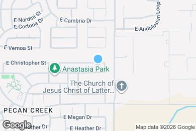 Map image of the property - 1701 E Christopher St