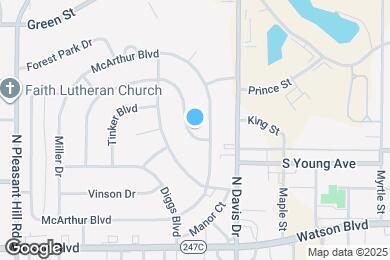 Map image of the property - 105 Arnold Blvd