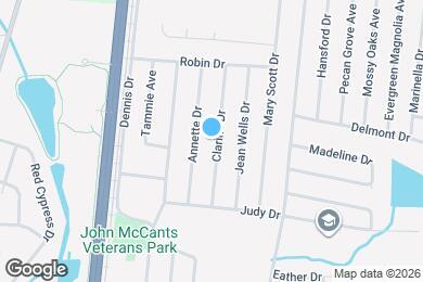 Map image of the property - 421 Clarine Dr