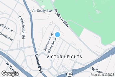 Map image of the property - 980 White Knoll Dr