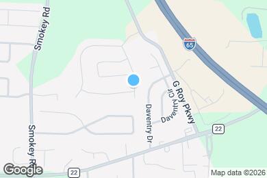 Map image of the property - 158 King Richards Way