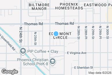 Map image of the property - 2801 N 26th Pl