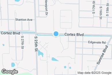 Map image of the property - Cortez Village Townhomes