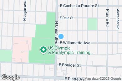 Map image of the property - 1812 E Willamette Ave
