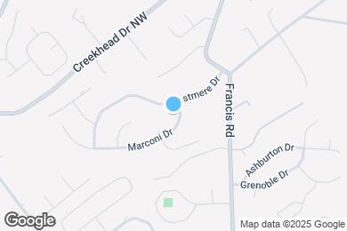 Map image of the property - 1541 Marconi Dr