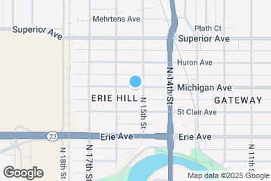 Map image of the property - 1507 Michigan Ave