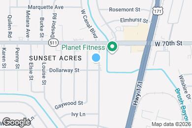 Map image of the property - 7036 W Canal Blvd