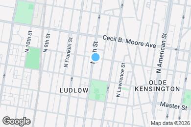 Map image of the property - 1545 N 6th St