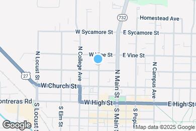 Map image of the property - 208 N Beech St
