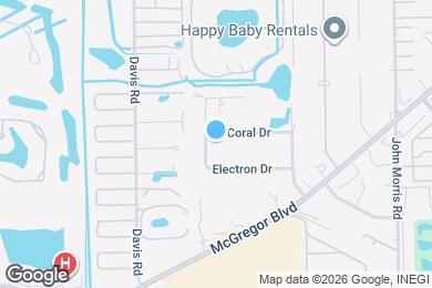 Map image of the property - 13431 Coral Dr