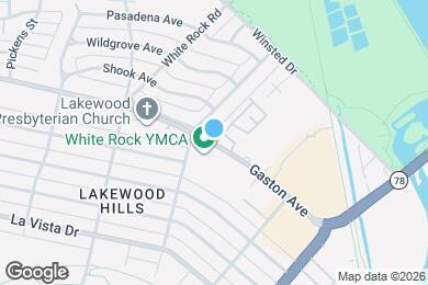 Map image of the property - 7151 Gaston Ave