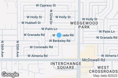 Map image of the property - 5164 W Berkeley Rd