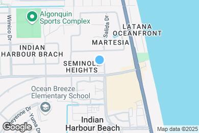 Map image of the property - Ocean Arms Apartments