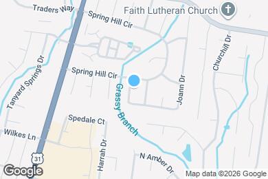Map image of the property - 2204 Joann Dr