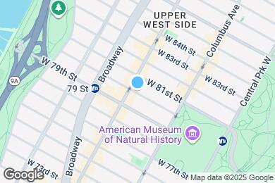 Map image of the property - 171 W 80th St