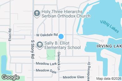 Map image of the property - 1814 Glenwick Ln