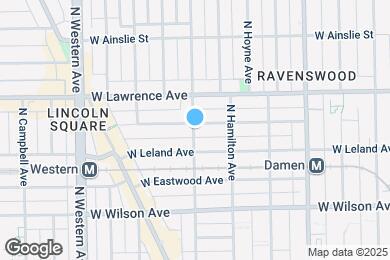 Map image of the property - 4723 N Leavitt St
