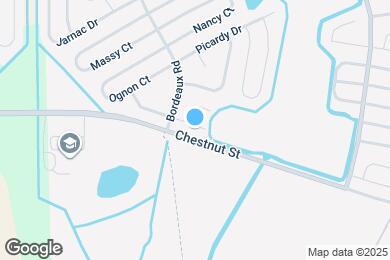 Map image of the property - 908 S Rennes Ct