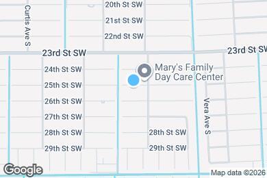 Map image of the property - 3807 25th St SW