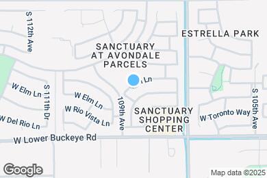 Map image of the property - 10821 W Elm Ln