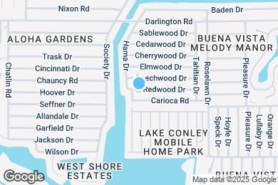 Map image of the property - 3724 Redwood Dr