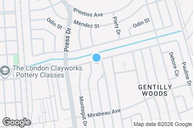 Map image of the property - 4416 Dreux Ave