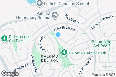 Map image of the property - 43009 Calle Jeminez