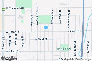 Map image of the property - 602 N Willson Ave