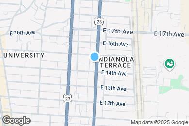 Map image of the property - 1755 N 4th St