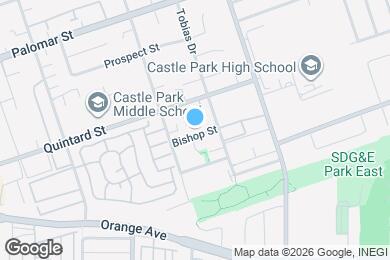 Map image of the property - 75 Bishop St