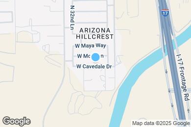 Map image of the property - 3134 W Cavedale Dr