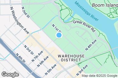 Map image of the property - 645 N 1st St