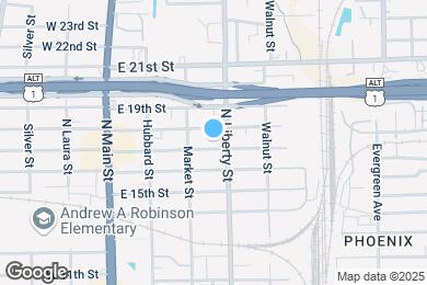 Map image of the property - 225 E 17th St