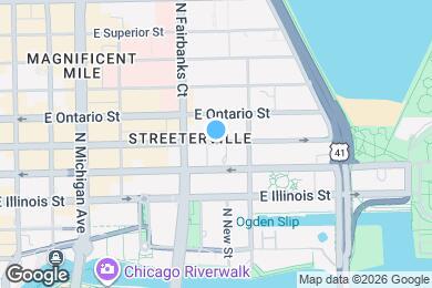 Map image of the property - 335 E Ohio St