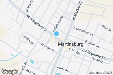 Map image of the property - 120 W Allegheny St