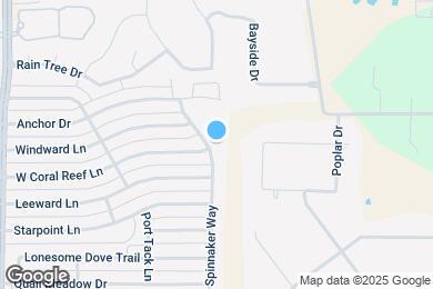 Map image of the property - 1821 Spinnaker Way