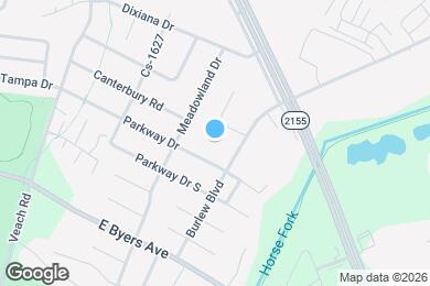 Map image of the property - 3130 Burlew Blvd