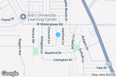 Map image of the property - 2626 Princeton Dr