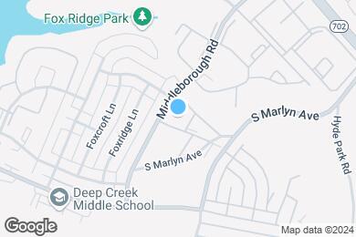 Map image of the property - Foxridge Townhomes