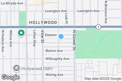 Map image of the property - 1006 N El Centro Ave