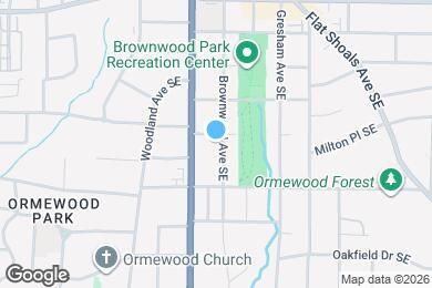 Map image of the property - 687 Brownwood Ave SE
