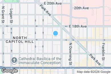 Map image of the property - 1700 N Emerson St