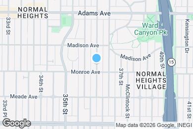 Map image of the property - 4250 35th St