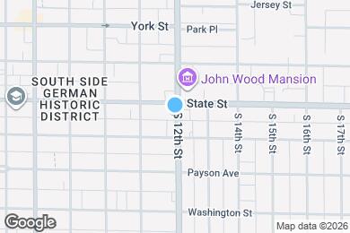 Map image of the property - 516 S 12th St